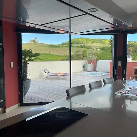 Loft Avec Vue Apartmán Chavot-Courcourt